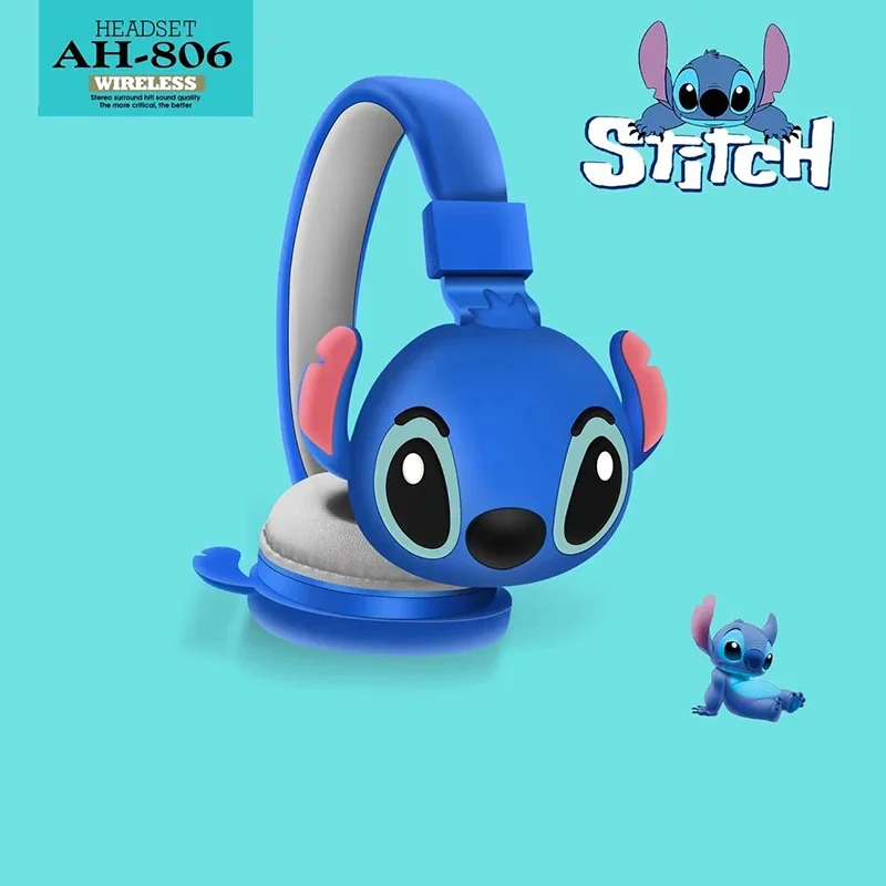 אוזניות בלוטות מתקפלות בעיצוב סטיץ של Disney