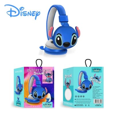 ⁦אוזניות בלוטות' מתקפלות - בעיצוב סטיץ של Disney⁩ – תמונה ⁦2⁩