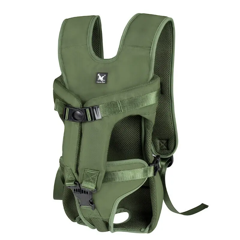 Outdoor Pet Front Dog Carrier Backpacks Adjustable Hands Free Dog Backpack Carrier For Medium Small Dogs