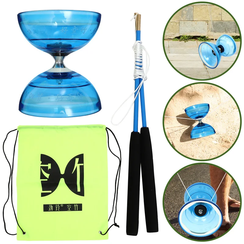 Professional Diabolo Diabolo Yoyo Elderly People Toy Kids Juggling Fitness Set Tpu Chinese for Child Professional Diabolo