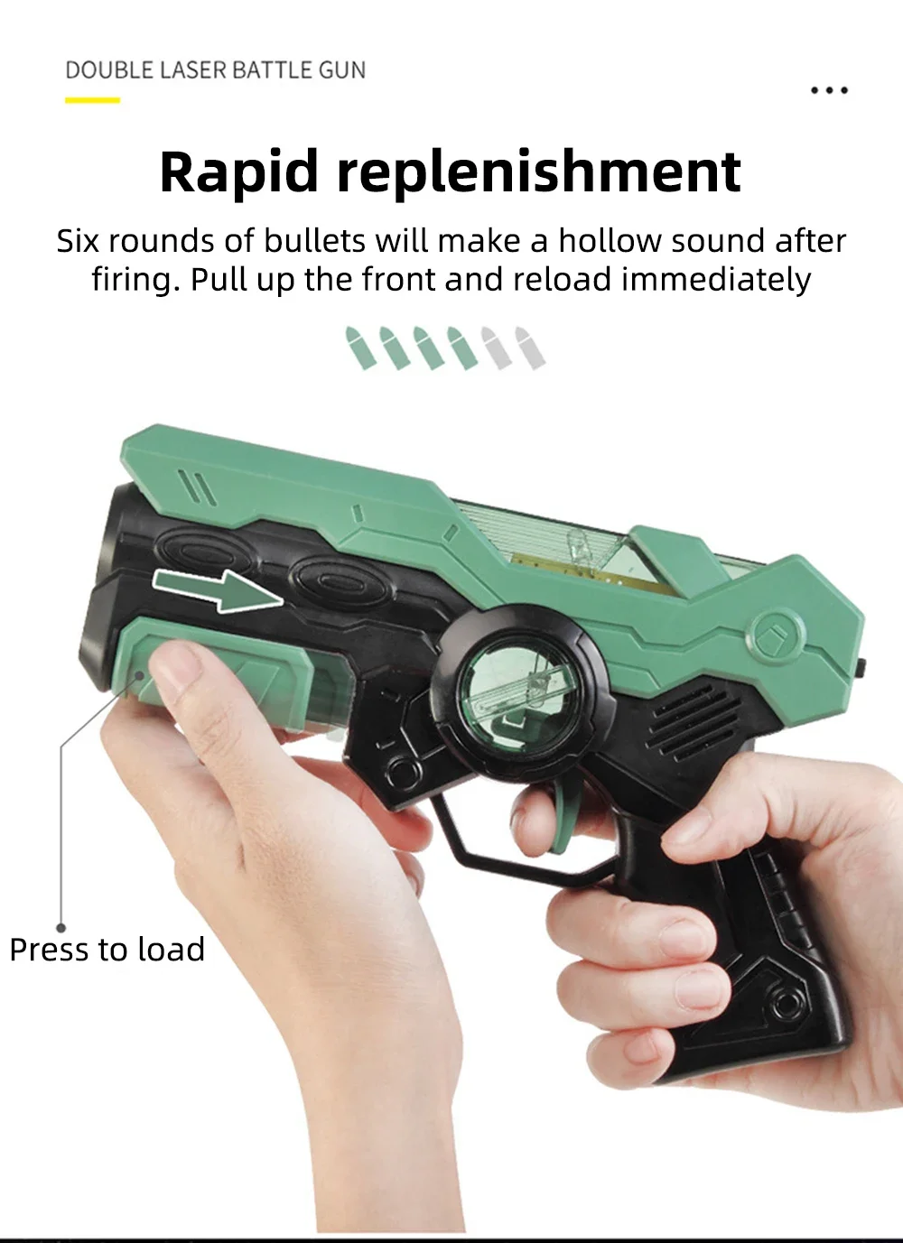Infrared Toy Guns Weapon Induction Battle Gun Toy Pistol Model Electric Laser Gun Cosplay For Kids Children Indoor Outdoor Game