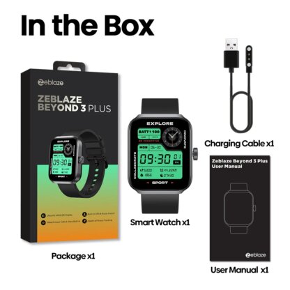 ⁦שעון חכם עם GPS וביצועים מתקדמים של +Zeblaze Beyond 3⁩ – תמונה ⁦6⁩