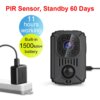 ⁦מיני מצלמת גוף כולל חיישן תנועה באיכות FULL HD⁩ – תמונה ⁦4⁩
