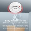 ⁦גלאי עשן אלחוטי כולל חיבור לאפליקציה וWIFI⁩ – תמונה ⁦5⁩