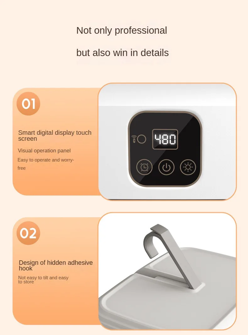 Portable Folded Electric Clothes Dryer Remote Control Multifunctional Dryer Machine MinTravel Warm Laundry Dryer with TimingHome