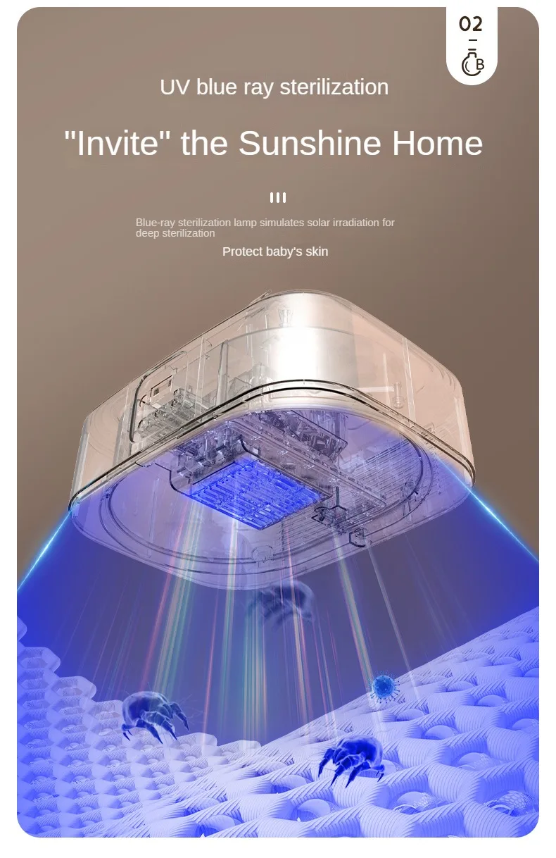 Portable Folded Electric Clothes Dryer Remote Control Multifunctional Dryer Machine MinTravel Warm Laundry Dryer with TimingHome