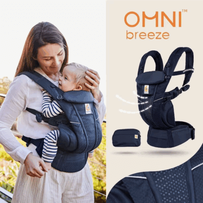 ⁦מנשא לתינוק Ergobaby Omni Breeze - מבחר צבעים לבחירה⁩ – תמונה ⁦7⁩