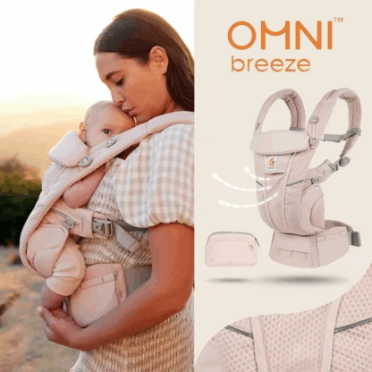 ⁦מנשא לתינוק Ergobaby Omni Breeze - מבחר צבעים לבחירה⁩ – תמונה ⁦9⁩