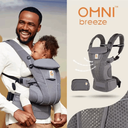 ⁦מנשא לתינוק Ergobaby Omni Breeze - מבחר צבעים לבחירה⁩ – תמונה ⁦4⁩