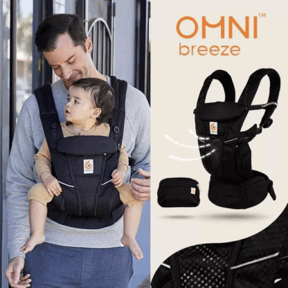 ⁦מנשא לתינוק Ergobaby Omni Breeze - מבחר צבעים לבחירה⁩ – תמונה ⁦6⁩